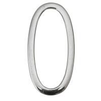 Brass Linking Ring, silver color plated Approx 