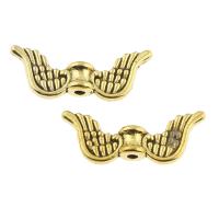 Zinc Alloy Angel Wing Beads, plated lead & cadmium free Approx 1mm, Approx 