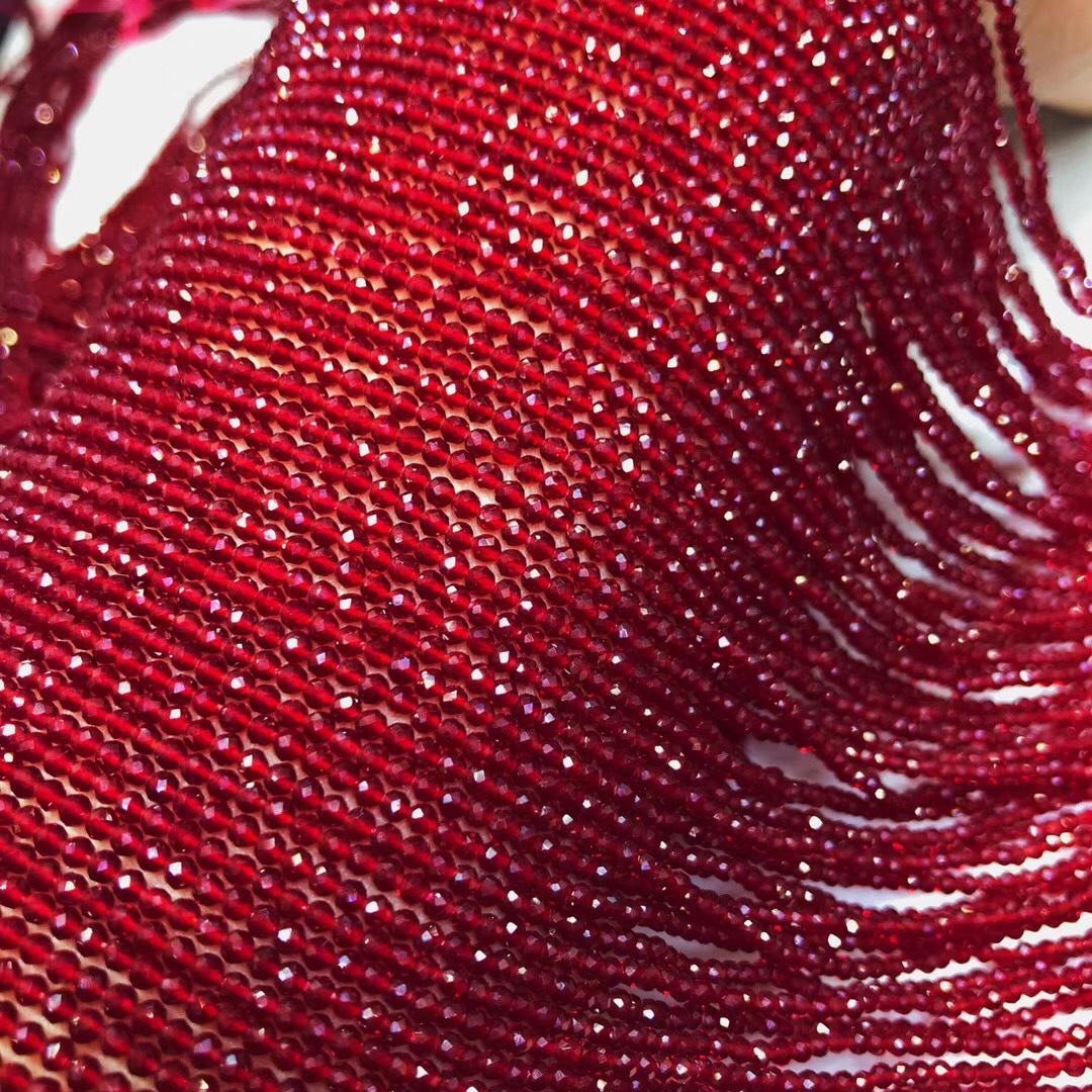 Природный кварцевый Бусины, полированный, DIY & разный размер для выбора, красный, длина:Приблизительно 16 дюймовый, продается Strand