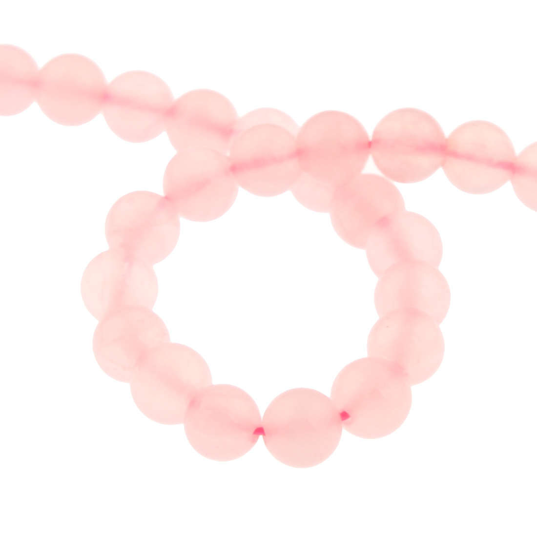 Natural Rose Quartz Beads, Round, different size for choice, Length:Approx 15 Inch, Sold By Strand