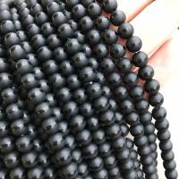 Black Agate Beads, Round & frosted, 4mm,6mm,8mm,10mm,12mm 