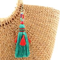 La decoración colgando de cuerda de nylon , felpa, borla, más colores para la opción, 160mm, Vendido por Sarta