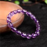 Amethyst Bracelet, Unisex, purple, 5*7mm,6*8mm,7*9mm,8*10mm Approx 6.1 