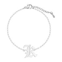 Stainless Steel Chain Bracelets, with 60mm extender chain, plated, Unisex 10*10mm Approx 5.1 Inch 