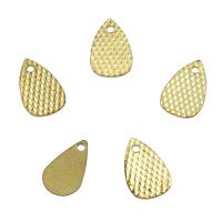 Brass Jewelry Pendants, Teardrop, original color, nickel, lead & cadmium free Approx 1mm 