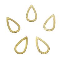 Brass Jewelry Pendants, Teardrop, original color, nickel, lead & cadmium free Approx 