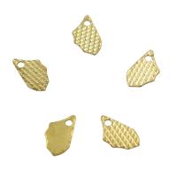 Brass Jewelry Pendants, original color, nickel, lead & cadmium free Approx 1mm 