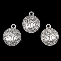 Tree Of Life Pendants, Zinc Alloy, plated, tree of life design Approx 1.5mm 