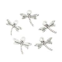 Zinc Alloy Animal Pendants, Dragonfly, antique silver color plated, nickel, lead & cadmium free Approx 2mm, Approx 