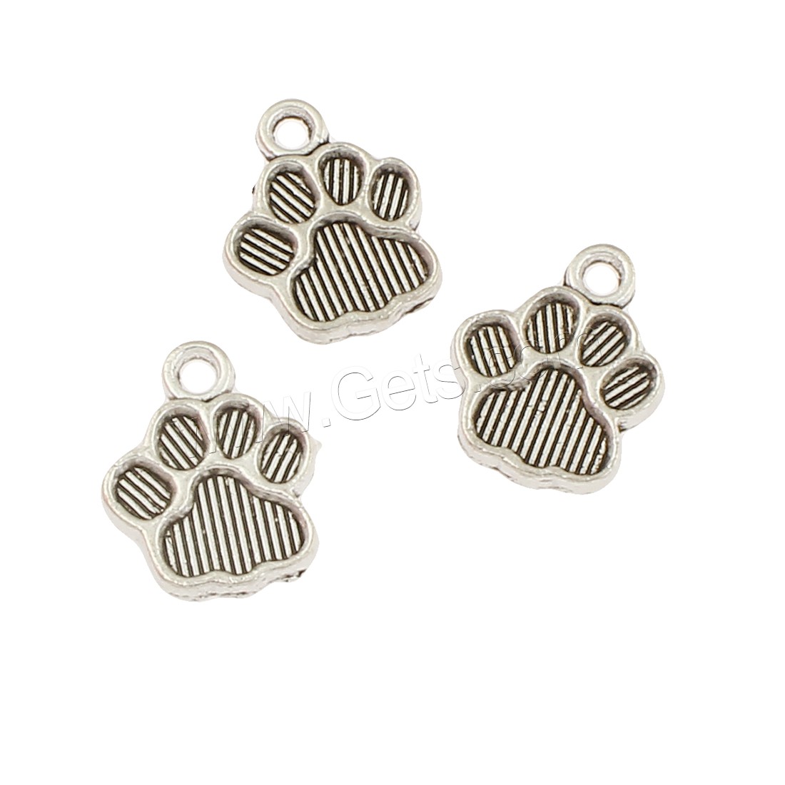 Zinc Alloy Jewelry Pendants, Claw, antique silver color plated, nickel, lead & cadmium free, 12x15x1.8mm, Hole:Approx 2mm, Approx 625PCs/Bag, Sold By Bag