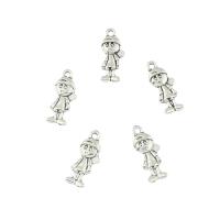 Zinc Alloy Jewelry Pendants, Girl, antique silver color plated Approx 1mm, Approx 