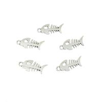 Zinc Alloy Animal Pendants, Fish, antique silver color plated Approx 2mm, Approx 