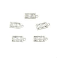 Zinc Alloy Jewelry Pendants, Abacus, antique silver color plated Approx 2mm, Approx 