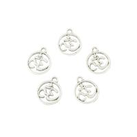 Zinc Alloy Jewelry Pendants, antique silver color plated Approx 1mm, Approx 