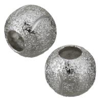 Brass Jewelry Beads, silver color plated 