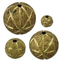Brass Jewelry Beads, gold color plated 