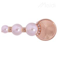 Hair Slide, Zinc Alloy, plated, vintage & for woman 