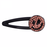 Alligator Hair Clip, Zinc Alloy, plated & for woman 
