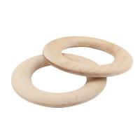 Wood Earring Drop Component, Donut 