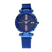 Women Wrist Watch, Zinc Alloy, with Organic Glass, Chinese movement, zinc alloy watch band clasp, plated, Life water resistant & with magnetic 230mm 