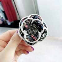 Cloth Brooch, Flower, for woman 65mm 