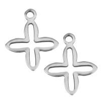 Stainless Steel Cross Pendants, silver color Approx 1.5mm 