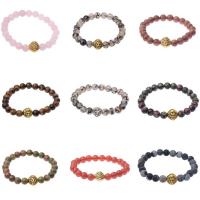 Gemstone Bracelets, Round & Buddhist jewelry & Unisex, 8mm .5 mm 