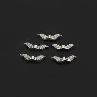 Zinc Alloy Angel Wing Beads, plated nickel, lead & cadmium free Approx 1.5mm, Approx 