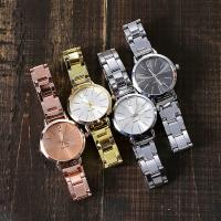 Uhrenarbänder für Frauen, Zinklegierung, Zinklegierung einteilige Schnalle, rund, plattiert, wasserdicht & Einstellbar, keine, 30mm, verkauft von PC