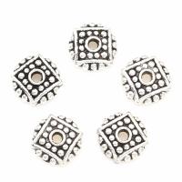 Zinc Alloy Bead Caps, plated 8*2mm, Approx 