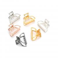 Hair Claw Clips, Zinc Alloy, plated, for woman 