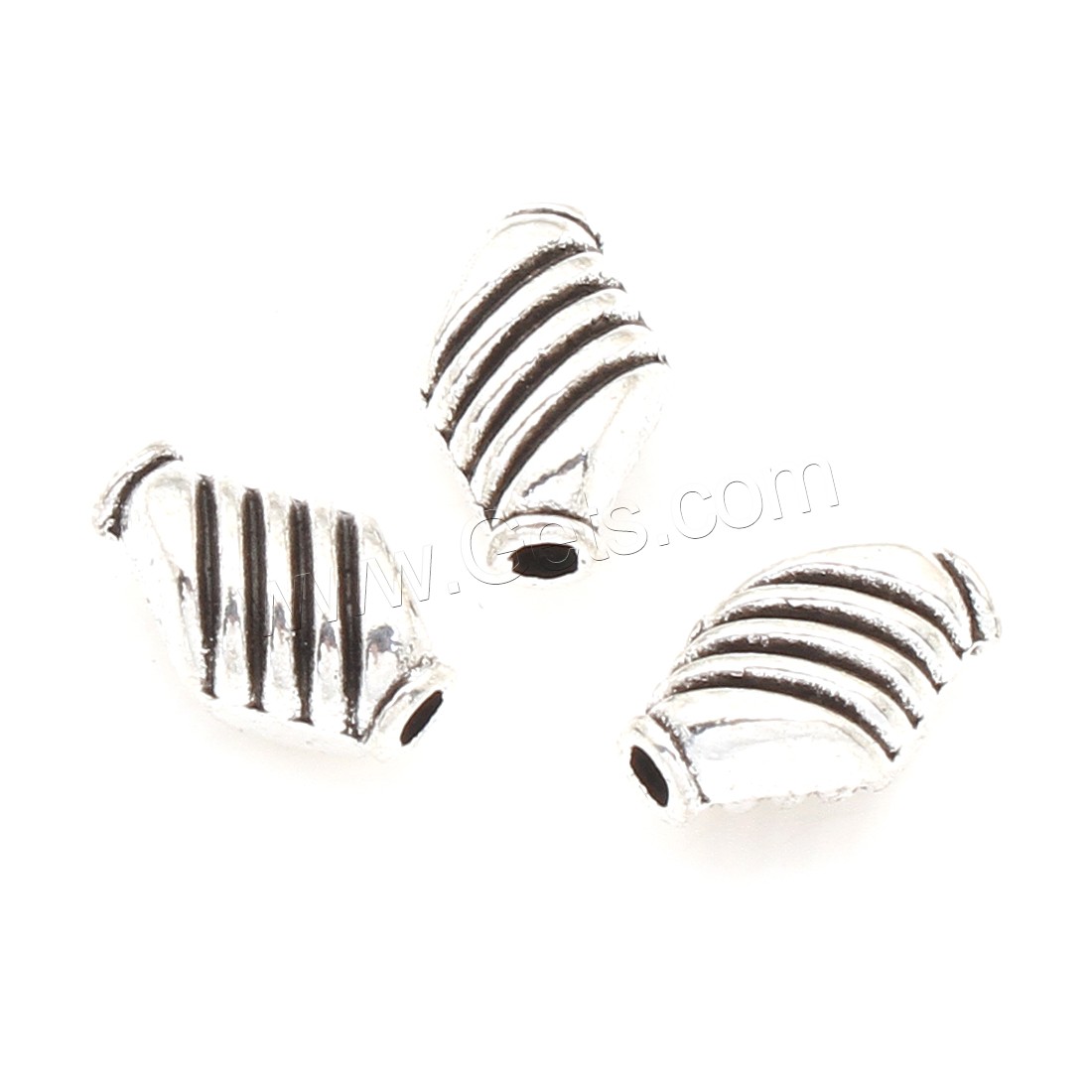 Zinc Alloy Tube Beads, plated, more colors for choice, 9x6x5mm, 750PCs/Bag, Sold By Bag