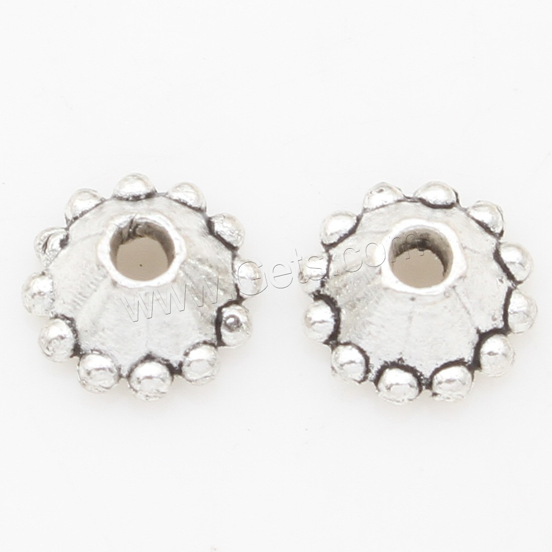 Zinc Alloy Bead Caps, Flower, plated, more colors for choice, 7*3mm, 2000PCs/Bag, Sold By Bag
