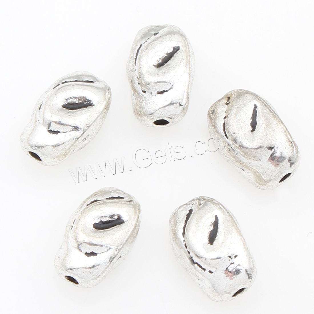 Zinc Alloy Tube Beads, plated, more colors for choice, 10x7x6mm, 375PCs/Bag, Sold By Bag