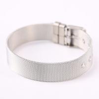 Stainless Steel Watch Band, Unisex & mesh chain, original color 