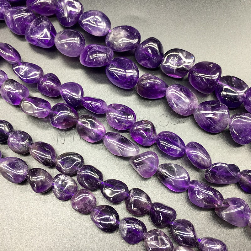 天然紫水晶のビーズ, アメジスト, 洗練されました。 & DIY & 異なるサイズの選択, パープル, 長さ:約 15 インチ, 売り手 ストランド