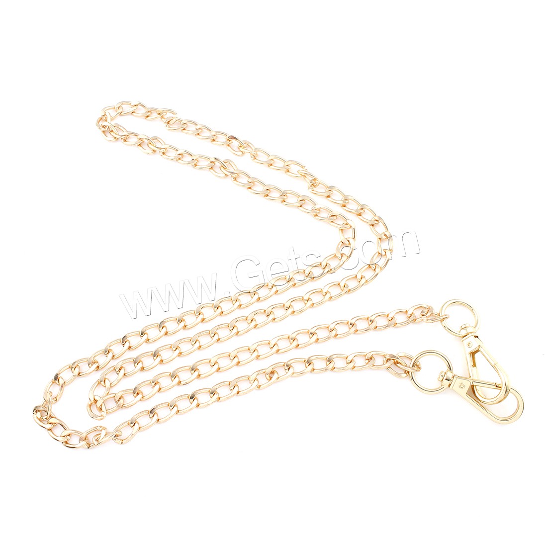 Iron Twist Oval Chain, plated, more colors for choice, nickel free, 8*600*2mm, Sold By Strand