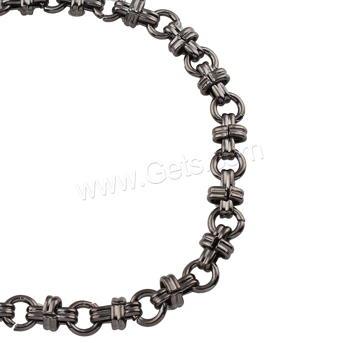 Iron Jewelry Chain, plated, more colors for choice, nickel free, 6*570*2mm, Length:Approx 44.8 Inch, Sold By Strand