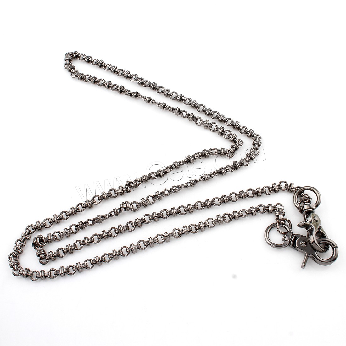 Iron Jewelry Chain, plated, more colors for choice, nickel free, 6*570*2mm, Length:Approx 44.8 Inch, Sold By Strand