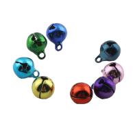 Латунный колокол подвески, Латунь, Круглая, плакированный, Много цветов для выбора, не содержит свинец и кадмий продается PC