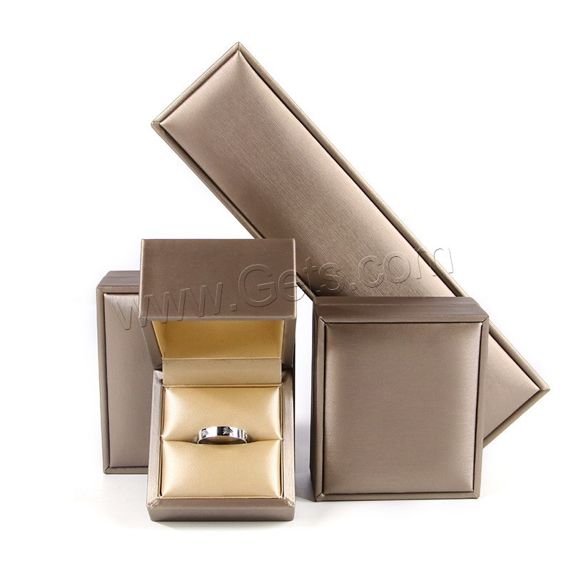Caja de terciopelo Caja de exhibición de joyas, diferentes estilos para la opción, más colores para la opción