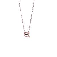 Harz Messing Halskette, Schwein, plattiert, Micro pave Strass & für Frau & hohl, keine, frei von Nickel, Blei & Kadmium, 210mm-500mm, verkauft von Strang