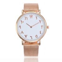 Women Wrist Watch, Zinc Alloy, with zinc alloy dial & Glass, Chinese movement, plated, for woman Approx 8 Inch 