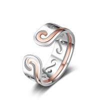 Латунь Манжеты палец кольцо, плакирован серебром, разный размер для выбора & для пара, Много цветов для выбора, продается PC