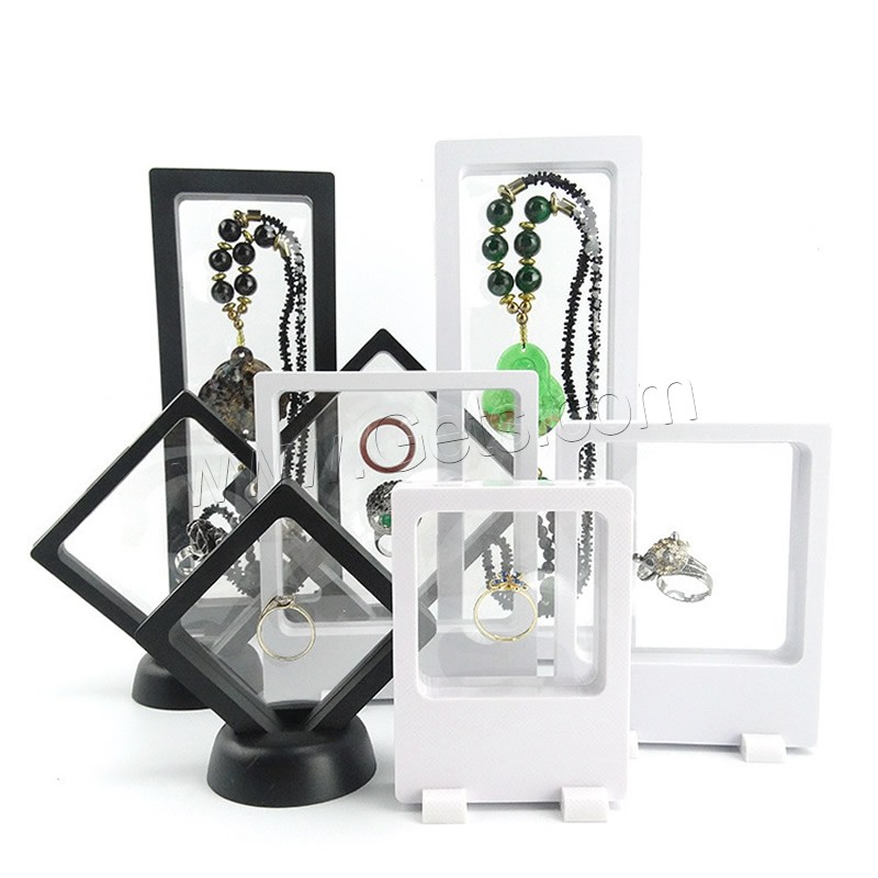 Plastic Jewelry Display Box, hardwearing & different size for choice, more colors for choice, 20PCs/Lot, Sold By Lot