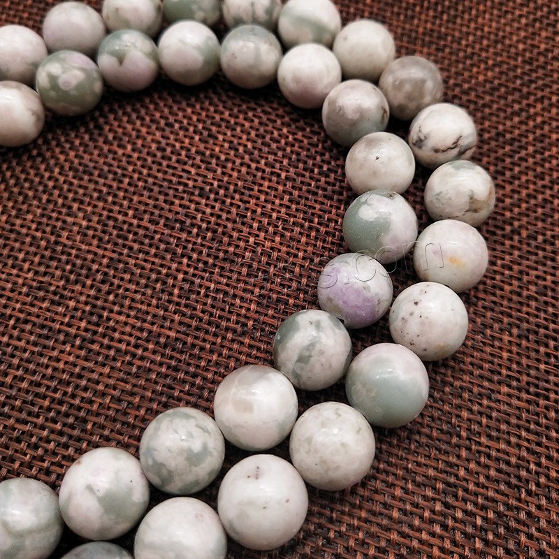 Lucky Stone Beads, Round, polished, different size for choice, Hole:Approx 1mm, Sold By Strand