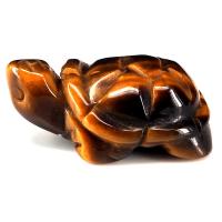 Полудрагоценный камень Декоративные украшения, Черепаха, полированный, разноцветный 12ПК/Box, продается Box