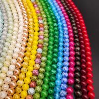 Crackle Quartz Beads, polished Approx 1mm 