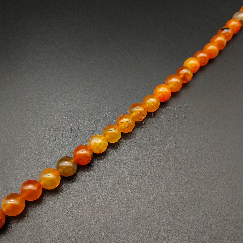 Natural Dragon Veins Agate Beads, polished, different size for choice, more colors for choice, Sold By Strand
