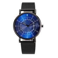 Uhr Armbänder für Männer, Zinklegierung, mit organisches Glas, chinesische Bewegung, Edelstahl Dornschließe, plattiert, für den Menschen, keine, 40x9mm, verkauft von PC